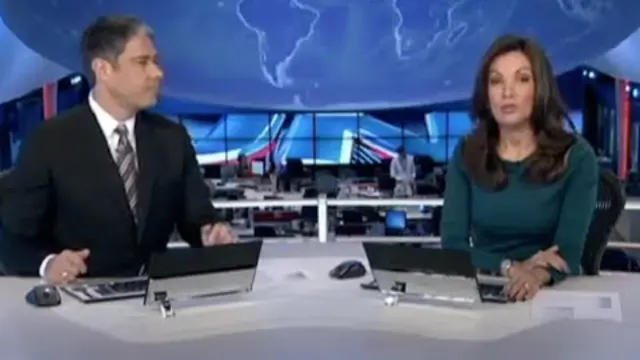 Capa da reportagem do Jornal Nacional